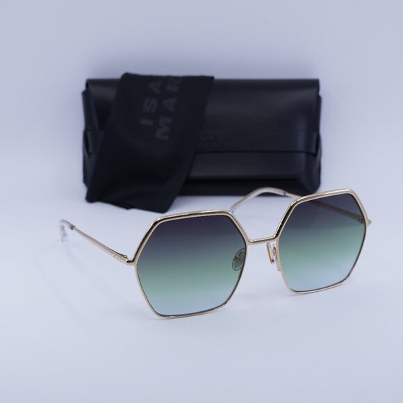 Final Price! Isabel Marant IM 0119/S 0000 IB Gold/Green Sunglasses - Picture 1 of 11